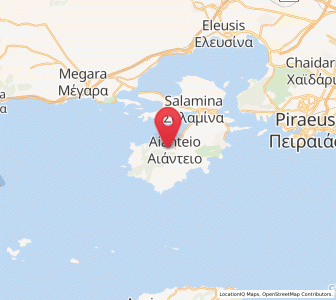 Map of Aiánteio, Attica