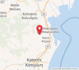 Map of Alónia, Central Macedonia