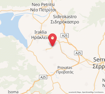 Map of Ammoudhiá, Central Macedonia