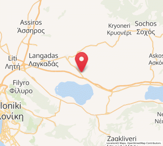 Map of Analipsi, Central Macedonia