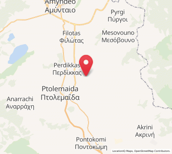 Map of Anatolikó, West Macedonia
