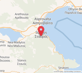 Map of Áno Stavrós, Central Macedonia