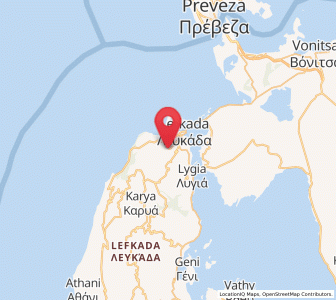 Map of Apólpaina, Ionian Islands