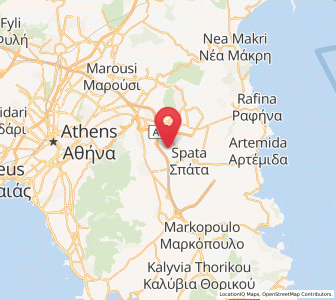 Map of Argithéa, Attica
