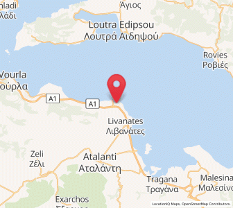 Map of Arkítsa, Central Greece