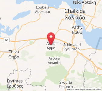 Map of Árma, Central Greece