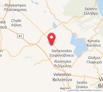 Map of Arméni, Thessaly