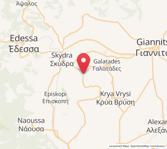 Map of Áspro, Central Macedonia