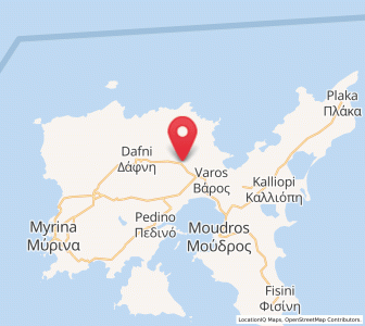 Map of Atsikí, North Aegean