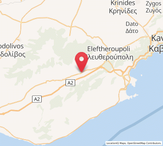 Map of Avlí, East Macedonia and Thrace