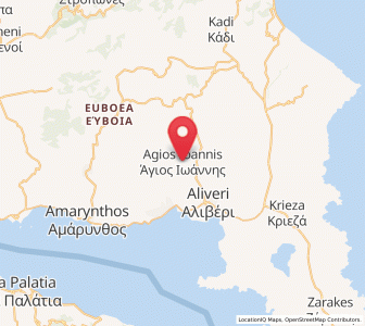 Map of Áyios Ioánnis, Central Greece