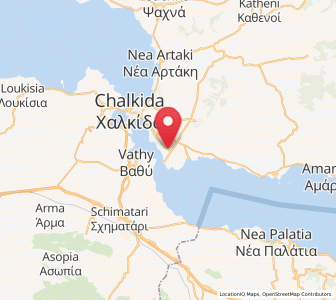Map of Áyios Nikólaos, Central Greece