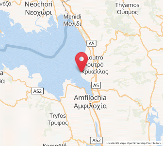 Map of Boúka, West Greece