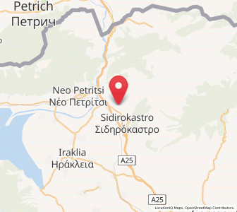 Map of Charopó, Central Macedonia