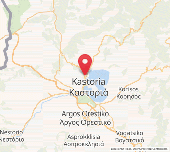 Map of Chlói, West Macedonia