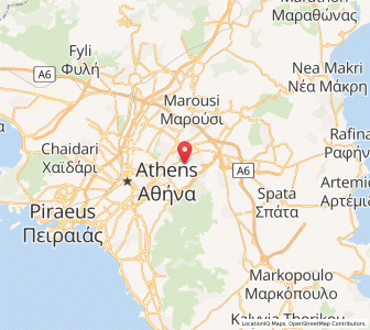 Map of Cholargós, Attica