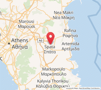 Map of Christoúpoli, Attica