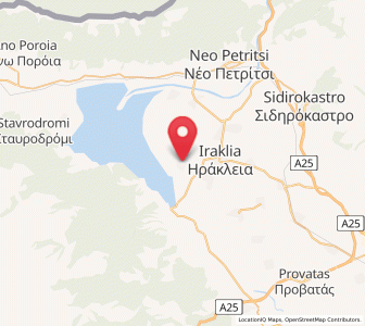 Map of Chrysochórafa, Central Macedonia