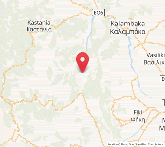 Map of Chrysomiliá, Thessaly