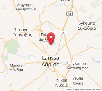 Map of Dasochóri, Thessaly