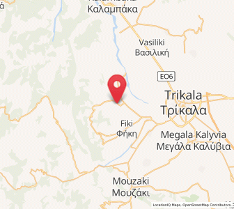 Map of Dendrochóri, Thessaly