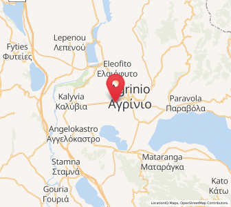 Map of Dhokímion, West Greece