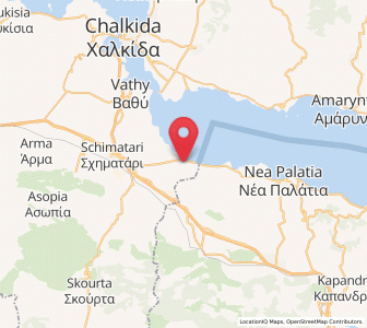 Map of Dílesi, Central Greece