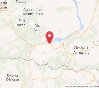 Map of Dímitra, West Macedonia