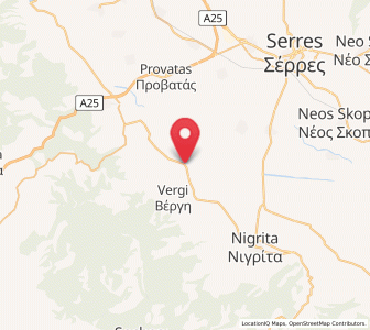 Map of Dimitrítsi, Central Macedonia