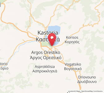 Map of Dispilió, West Macedonia