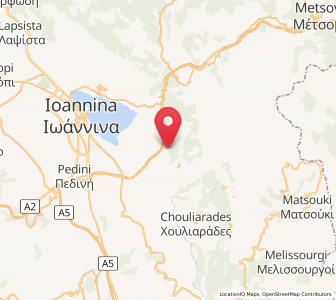 Map of Drosochóri, Epirus