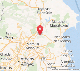 Map of Efédron Anagénnisi, Attica