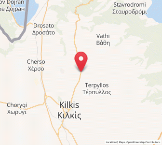 Map of Efkarpía, Central Macedonia
