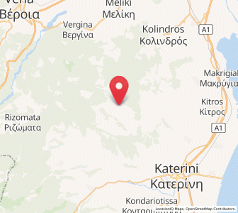 Map of Élafos, Central Macedonia