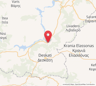 Map of Eláti, West Macedonia