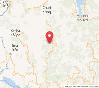 Map of Epinianá, Central Greece