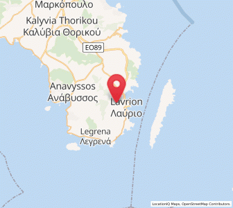 Map of Ergatikés Katoikíes Attikís, Attica