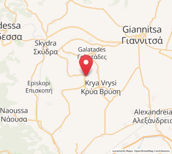 Map of Esóvalta, Central Macedonia