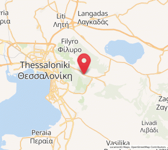 Map of Exochi, Central Macedonia