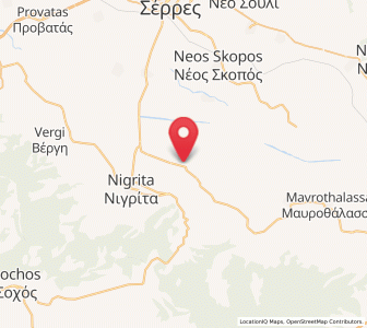 Map of Flámpouro, Central Macedonia