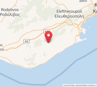 Map of Foliá, East Macedonia and Thrace