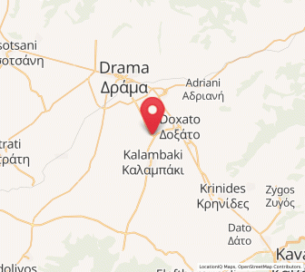 Map of Fteliá, East Macedonia and Thrace