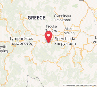 Map of Ftéri, Central Greece