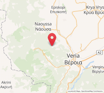 Map of Fyteía, Central Macedonia