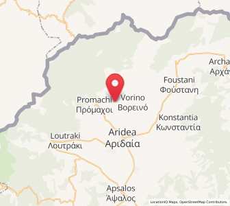 Map of Garéfeion, Central Macedonia