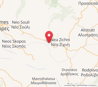 Map of Gázoros, Central Macedonia