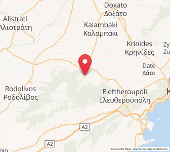 Map of Georgianí, East Macedonia and Thrace