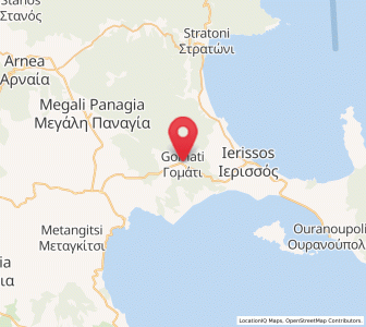 Map of Gomáti, Central Macedonia