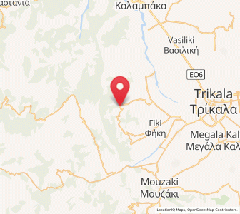 Map of Gorgogýri, Thessaly