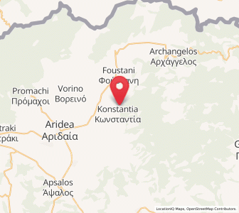 Map of Ída, Central Macedonia